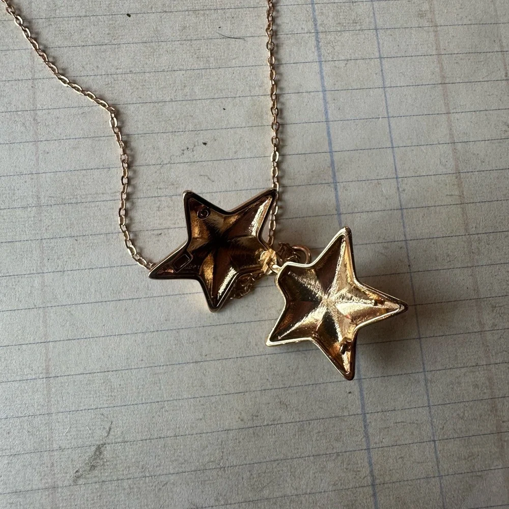J.Crew Crewcuts Gold Tone Star Locket Necklace for Girls